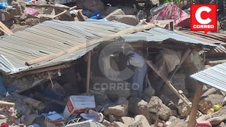 Damnificados por sismo en Junín viven entre escombros y a diario sube cifra de afectados