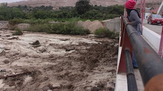 Moquegua: Huaicos y lahares incomunicaron pueblos en Sánchez Cerro