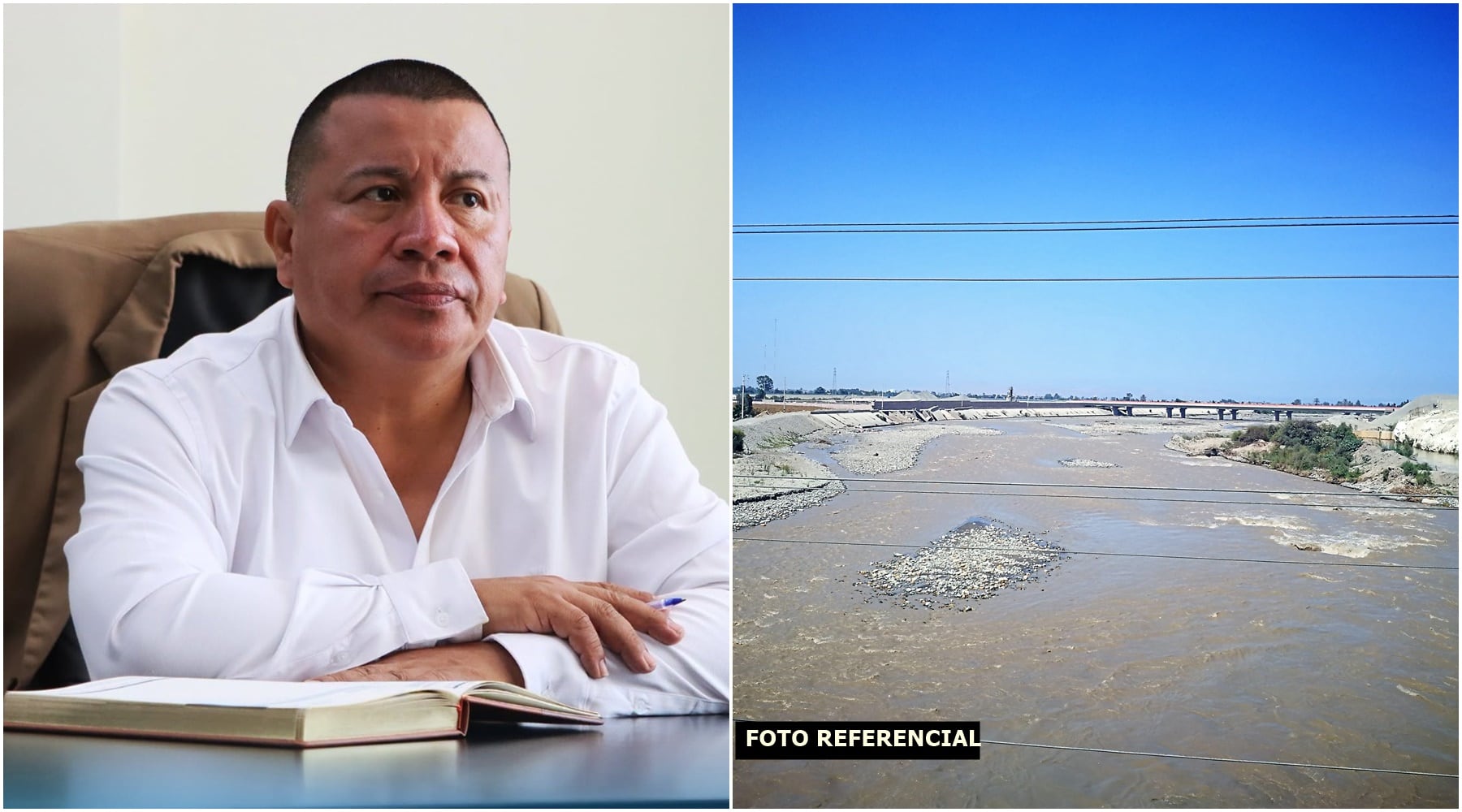 Pisco avanza en gestiones para reforzar la protección del río en el sector de Montesierpe