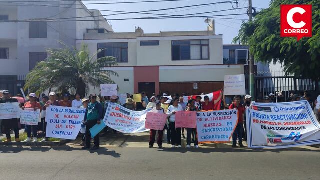 Alcalde de Yauli y más de 600 pobladores viajan a Lima para exigir el reinicio de labores de Volcan