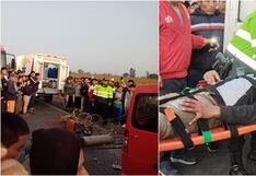 Pisco: miniván se estrella contra poste y deja un herido en la vía Los Libertadores