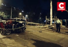 Balacera en exterior de negocio de El Agustino deja un muerto y dos heridos