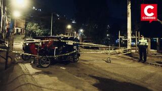 Balacera en exterior de negocio de El Agustino deja un muerto y dos heridos