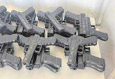 Pretendían inundar Trujillo con réplicas de pistolas