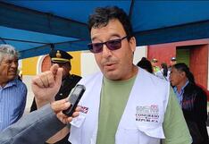 Arequipa: Congresista Edwin Martinez fue abucheado en distrito San Juan de Siguas