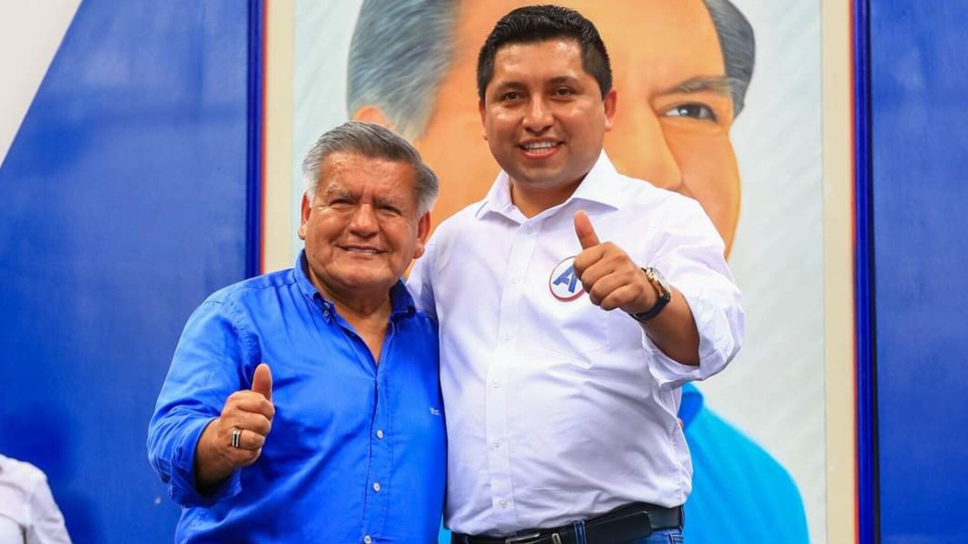El gobernador y el gerente general de la Región solicitaron permiso para participar hoy en un evento político de Alianza para el Progreso.