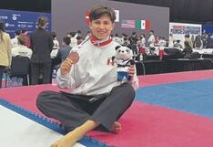 Medallista mundial de tae kwon do es orgullo para Arequipa