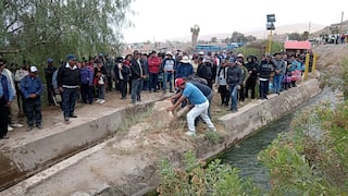 Tacna: Comuneros cierran compuerta y dejan sin agua a población del puerto de Ilo
