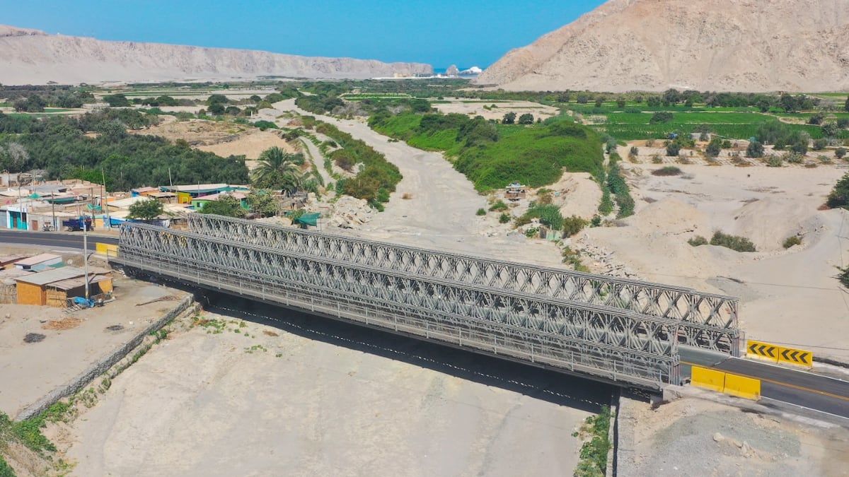 Puente Bailey de 60 metros sale hoy de Lima para restablecer tránsito en la Variante de Uchumayo | EDICION | CORREO