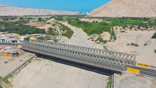 Puente Bailey de 60 metros sale hoy de Lima para restablecer tránsito en la Variante de Uchumayo
