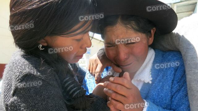 Madre e hija lloran por agricultor que habría muerto en río Mantaro (VIDEO)