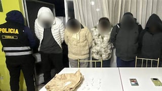 Caen “Los Paqueteros de Paucarpata” por microcomercialización de droga en Arequipa