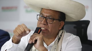 Roberto Sánchez: “No reconoceremos el gobierno de la señora Fujimori”