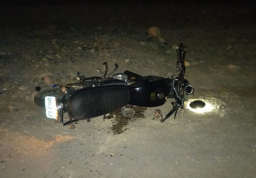 Estado de ebriedad no le permitió coordinar el manejo de la motocicleta. (Foto: Difusión)