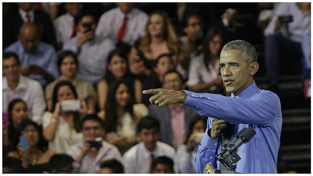Barack Obama a líderes juveniles: “Persigan sus sueños”