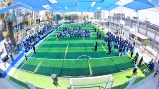 Arequipa: Más de mil estudiantes del colegio La Salle estrenan complejo deportivo