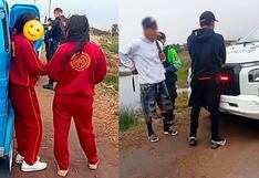 ¡Escándalo en Pisco! alumnas no van clases para irse a la playa con jóvenes y son intervenidas por la policía