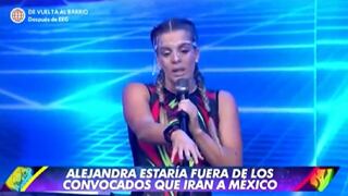 Alejandra Baigorria llora al perder cupo para viajar a México 