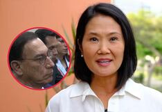 Keiko Fujimori sobre condena a Martín Vizcarra: Hay “pruebas contundentes”