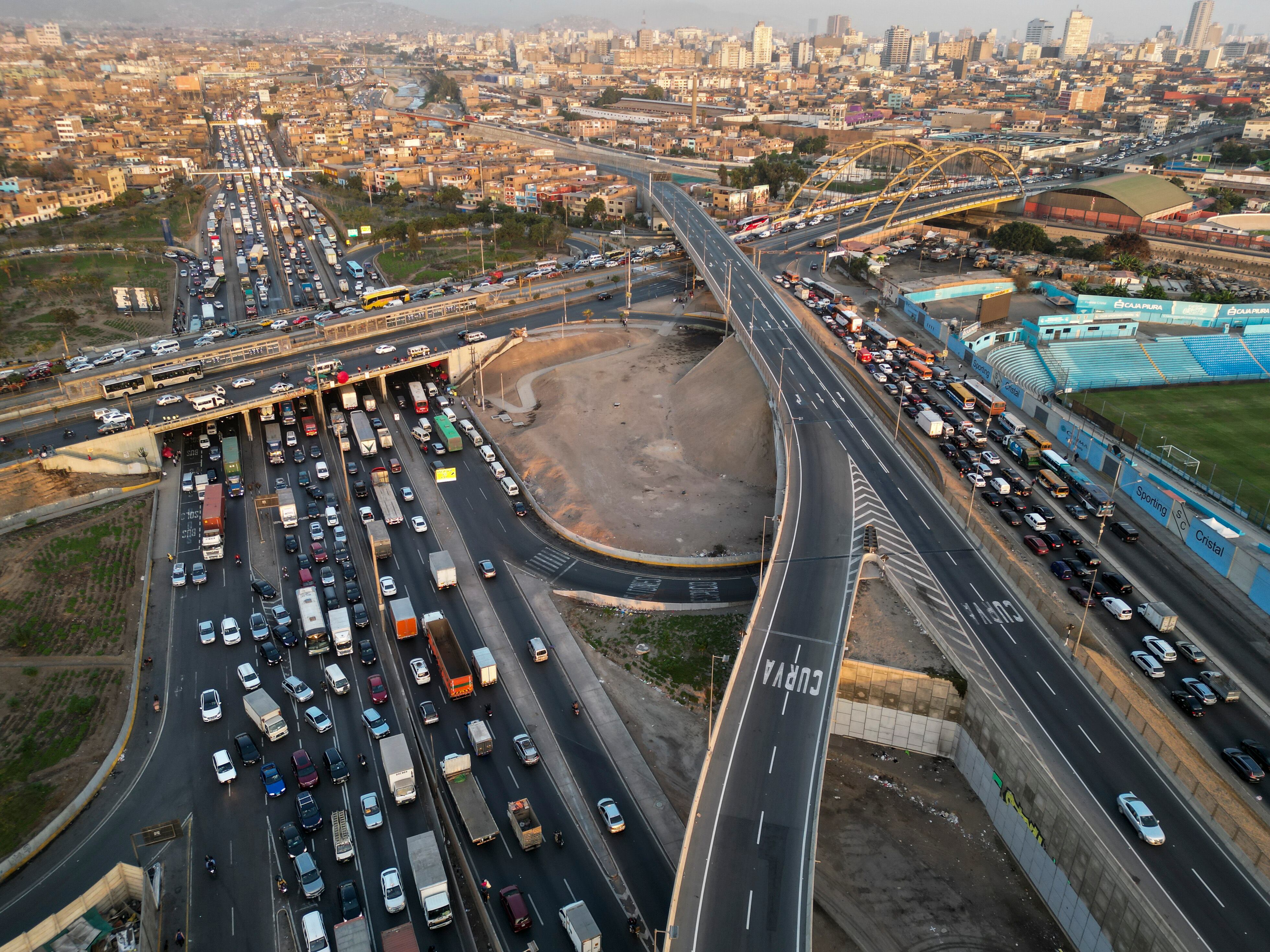 Lima se convierte en la ciudad con el peor tráfico de Latinoamérica.