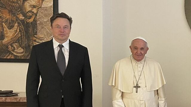 El magnate Elon Musk se reunió con el papa Francisco en Santa Marta