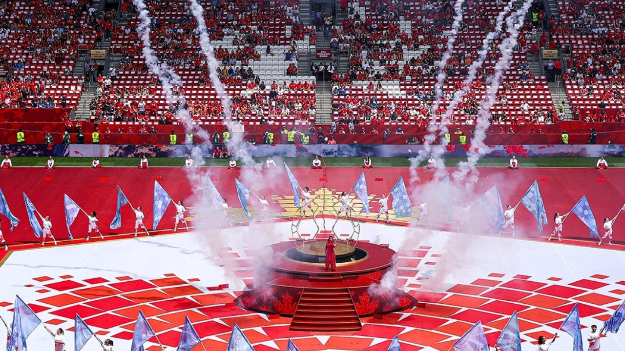Mundial 2026: Canadá realizó la segunda inauguración con Michael Bublé, Alanis Morissette y Alessia Cara. Foto: Difusión.