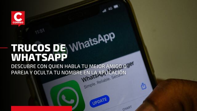 Trucos de Whatsapp: mira aquí como puedes descubrir con quien habla tu mejor amigo o pareja y cómo ocultar tu nombre de la aplicación