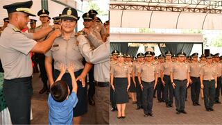 Ascenso e imposición de insignias a 205 policías del Frente Policial Ica