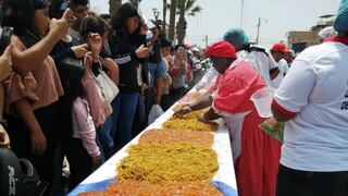Chincha: preparan la carapulcra con sopa seca más grande del país en Grocio Prado