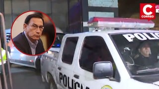 Martín Vizcarra llega al penal Ancón II tras disposición del INPE (VIDEO)