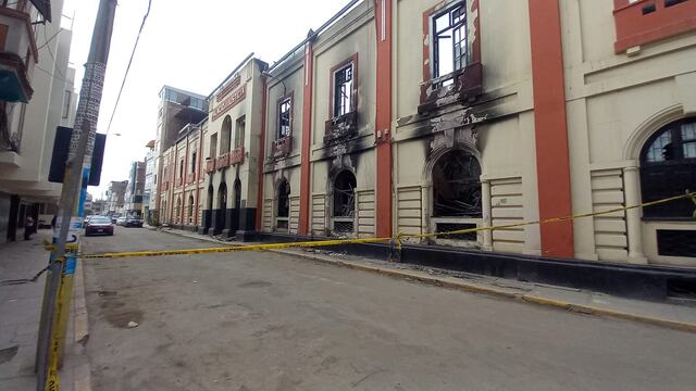 Lambayeque: Denuncian abandono de Palacio de Justicia tras quedar en ruinas por incendio