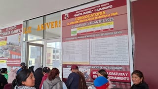 UGEL Huancayo ratifica que la matrícula escolar es gratuita y sancionará cobros indebidos