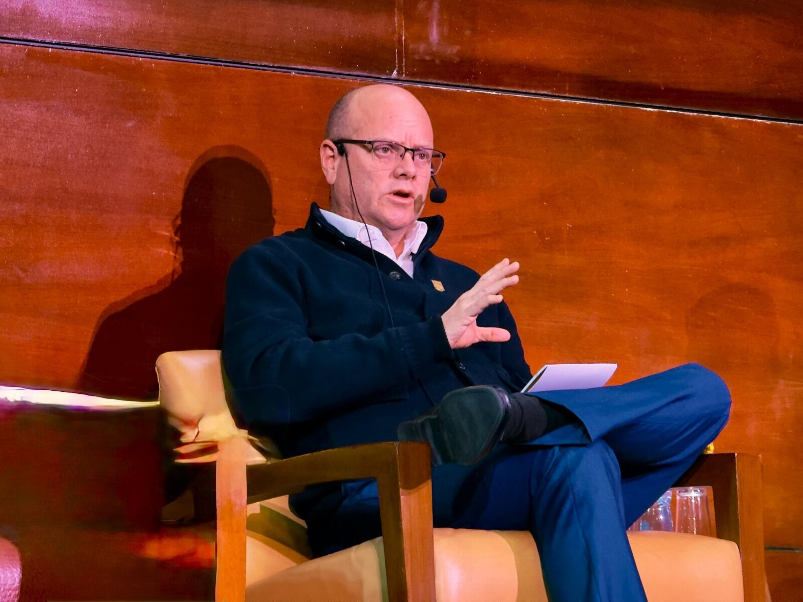 Vicepresidente del Instituto de Ingenieros de Minas del Perú (IIMP), Juan Carlos Ortiz