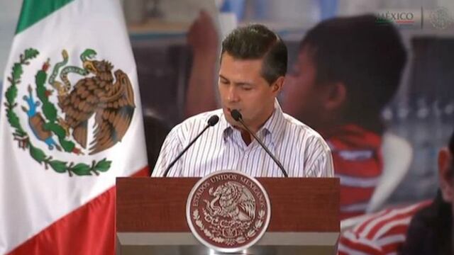Enrique Peña Nieto pide a Guerrero superar el "dolor" por el caso Iguala