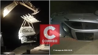 Ica: manejaba con 2.83 gramos de alcohol por litro de sangre y se vuelca al río