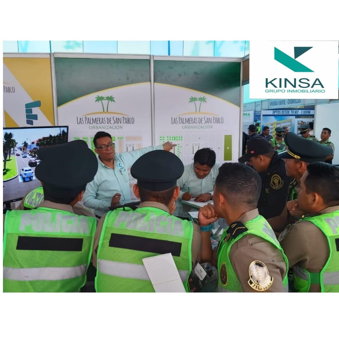 Feria inmobiliaria de Kinsa y Fovipol en Piura.