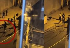 Breña: barristas se enfrentan con machetes y disparos pese al estado de emergencia (VIDEO)