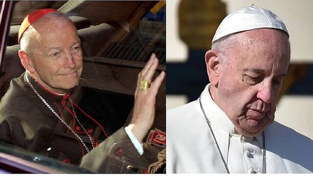 ​Vaticano expulsa a excardenal McCarrick acusado de abusos sexuales