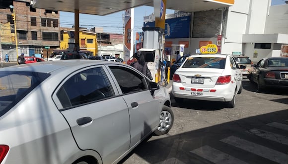 El precio de la gasolina tuvo una ligera reducción (Foto: Omar Cruz)