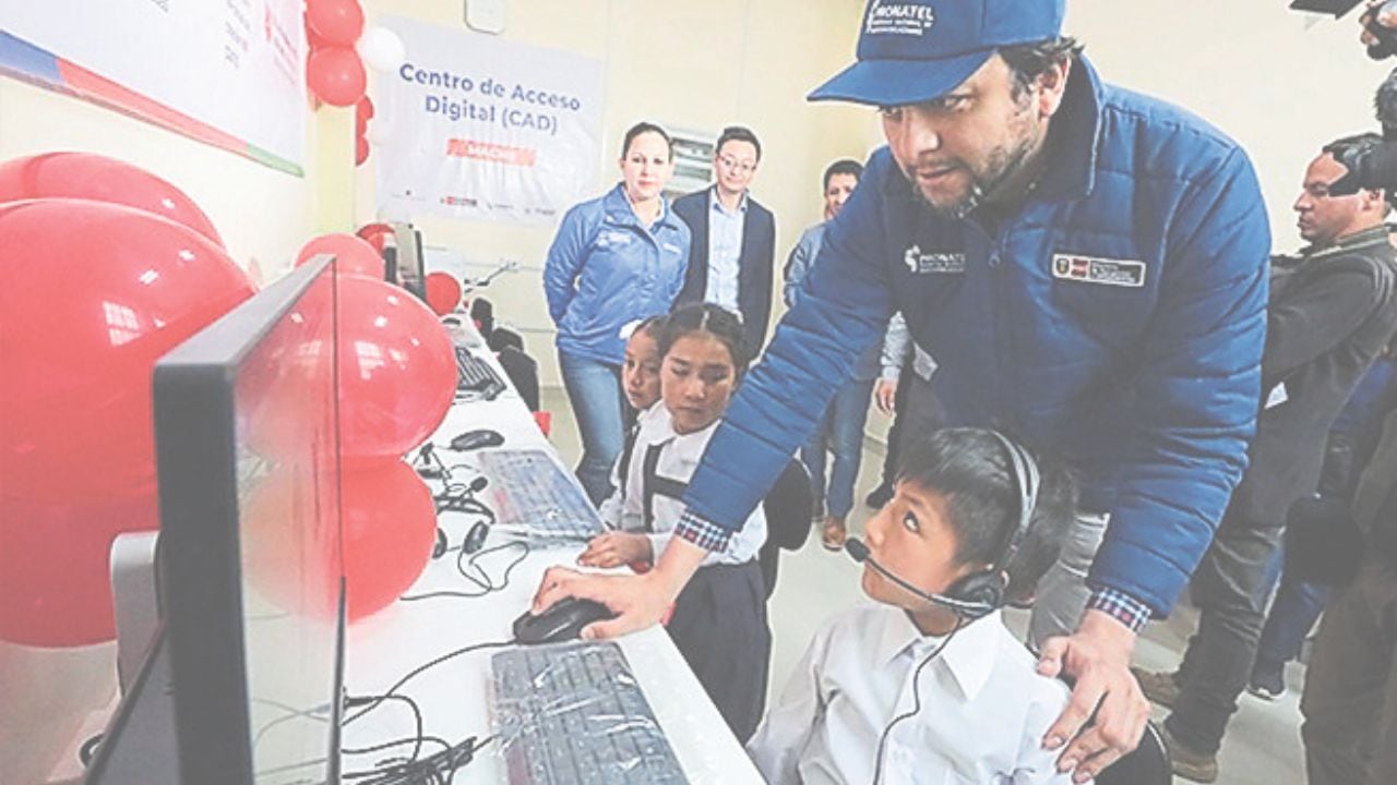 Permitirá a pobladores acceder a Internet y adquirir habilidades tecnológicas para el cierre de brechas en esta parte de la región.