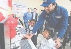 La Libertad: Inauguran primer centro de acceso digital en Mache