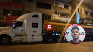 PNP captura a extranjero acusado de robar camión cisterna con combustible valorizado en casi S/1 millón