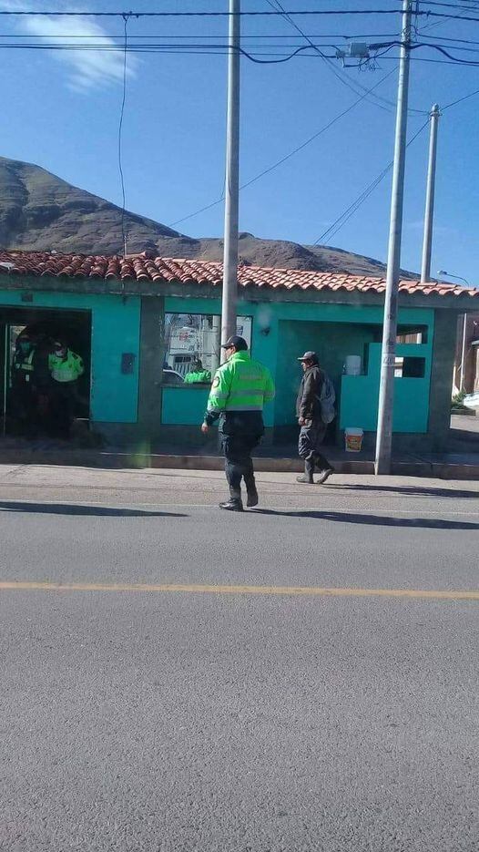 Policía realizó la intervención a quien pretendía llegar a Arequipa. Foto/Difusión.