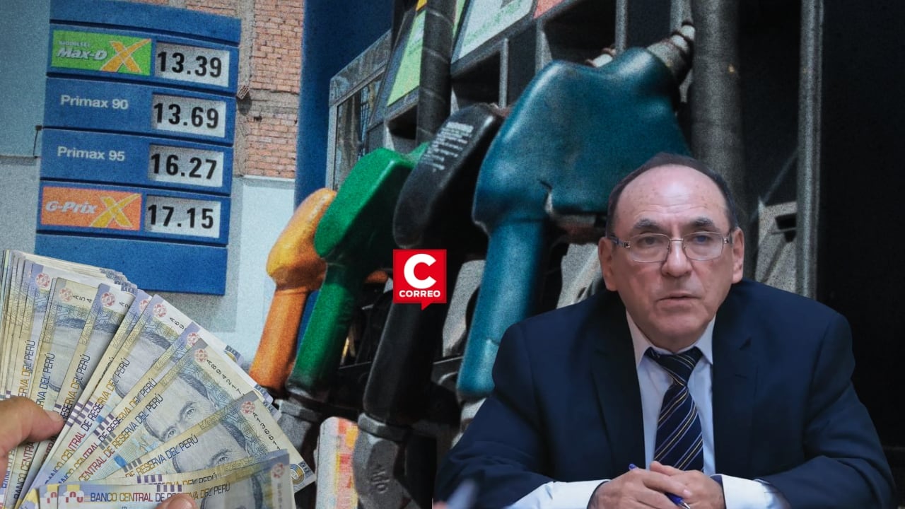 Ministerio de Energía busca dejar operativo el Fondo de Estabilización de Combustibles para el próximo gobierno. Composición: Diario Correo.