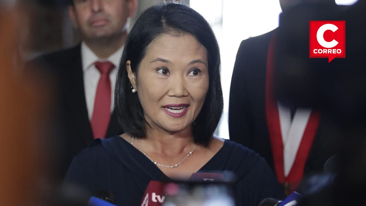 Lideresa de Fuerza Popular, Keiko Fujimori.