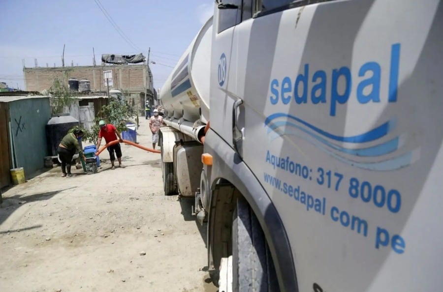 Infraestructura con varios años de antigüedad en Sedapal | Foto: Andina