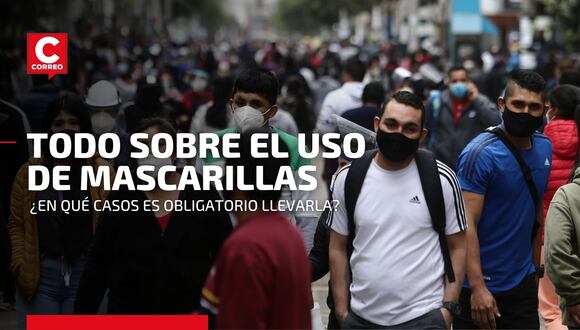 Cuarta ola COVID-19: todo sobre el uso de mascarillas y en qué casos es obligatorio llevarla