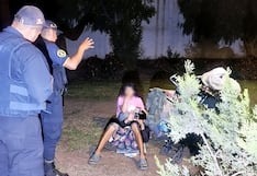Retiran a extranjeros que dormían en parque de Trujillo