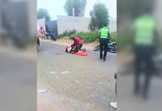 Arequipa: Motociclista herida tras despiste en el sector La Salada, en Camaná