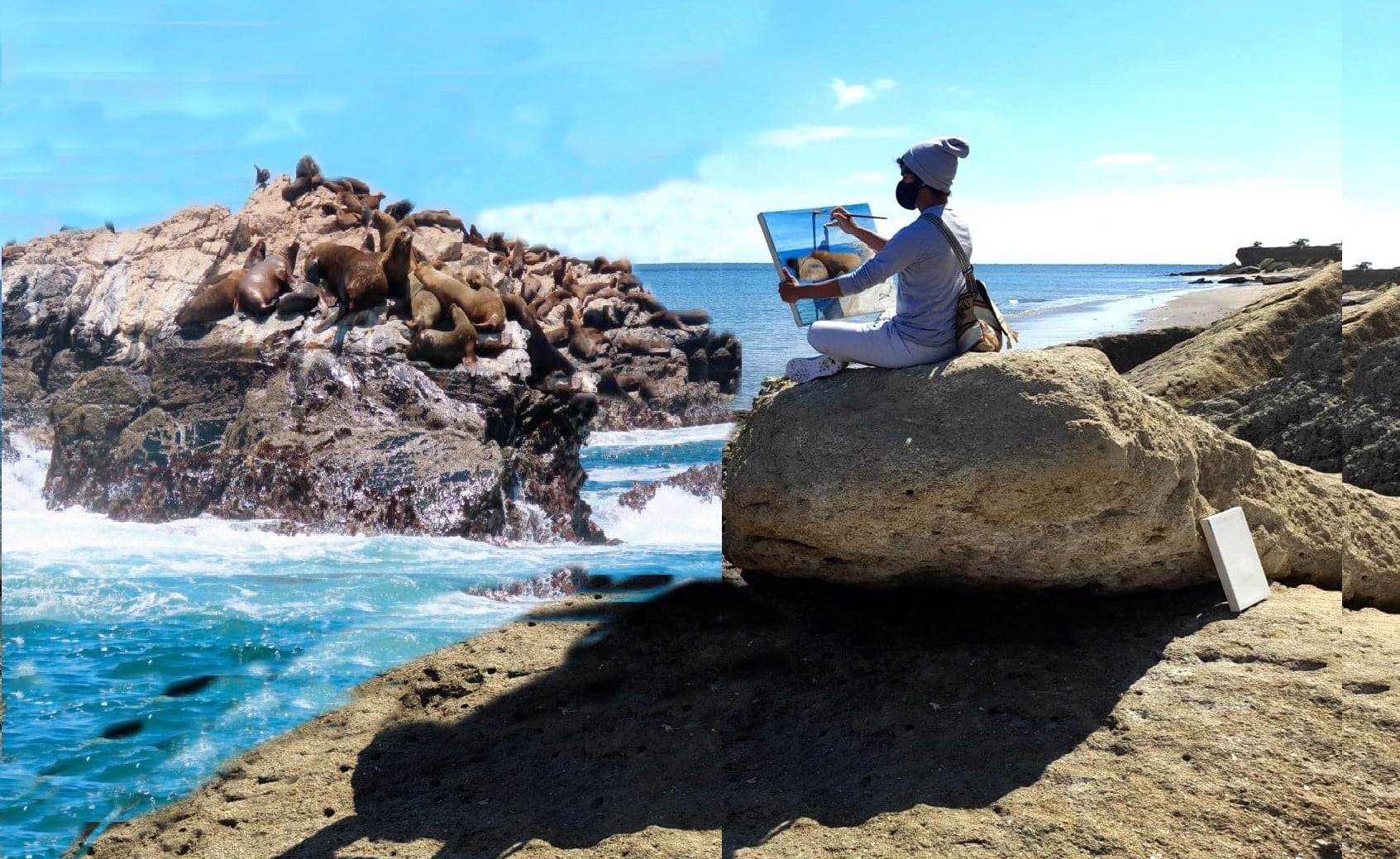 Se preparan para vivir una experiencia en el imponente escenario de la reserva nacional.